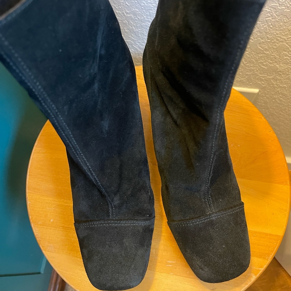 Free People Black Suede Boots - Picture 10 of 15